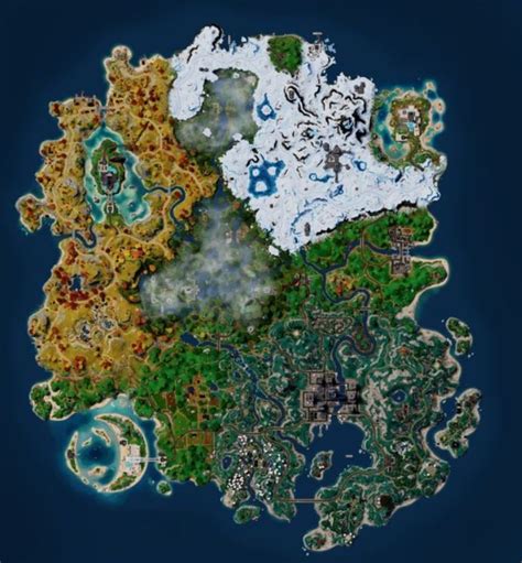 fortnite chapter 4 season 3 map leak|Fortnite Map Chapter 4 Season 3